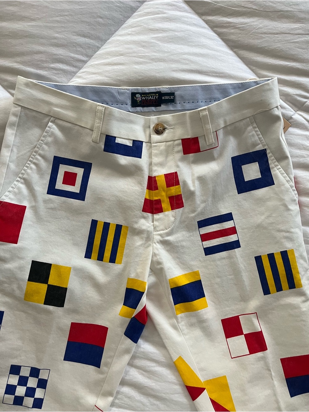 Kiel James Patrick Whaley Preppy Pants “ Rowdy Yachtsmen” pattern - Picture 3 of 14